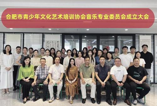 合(he)肥(fei)市(shi)青少年文(wen)化(hua)藝(yi)術培訓(xun)協會音(yin)樂(le)專(zhuan)業委員會正式成立